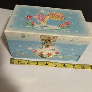 Corey Music Girl's Jewelry Box